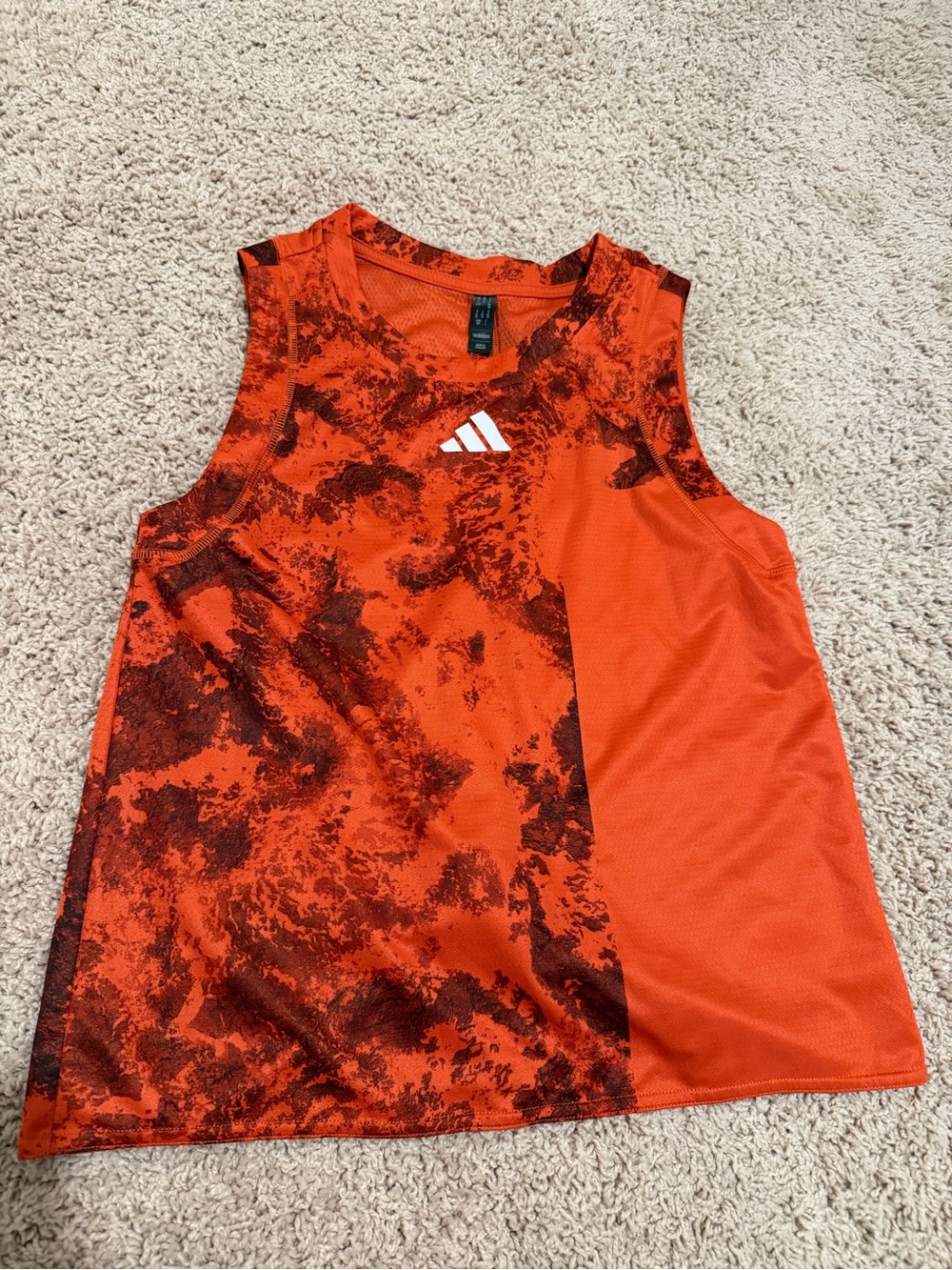 Adidas Women’s Orange Performance Tank Top